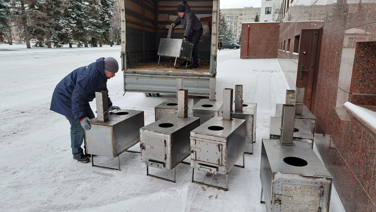 Предприниматель из Йошкар-Олы передал для мобилизованных земляков 10 буржуек