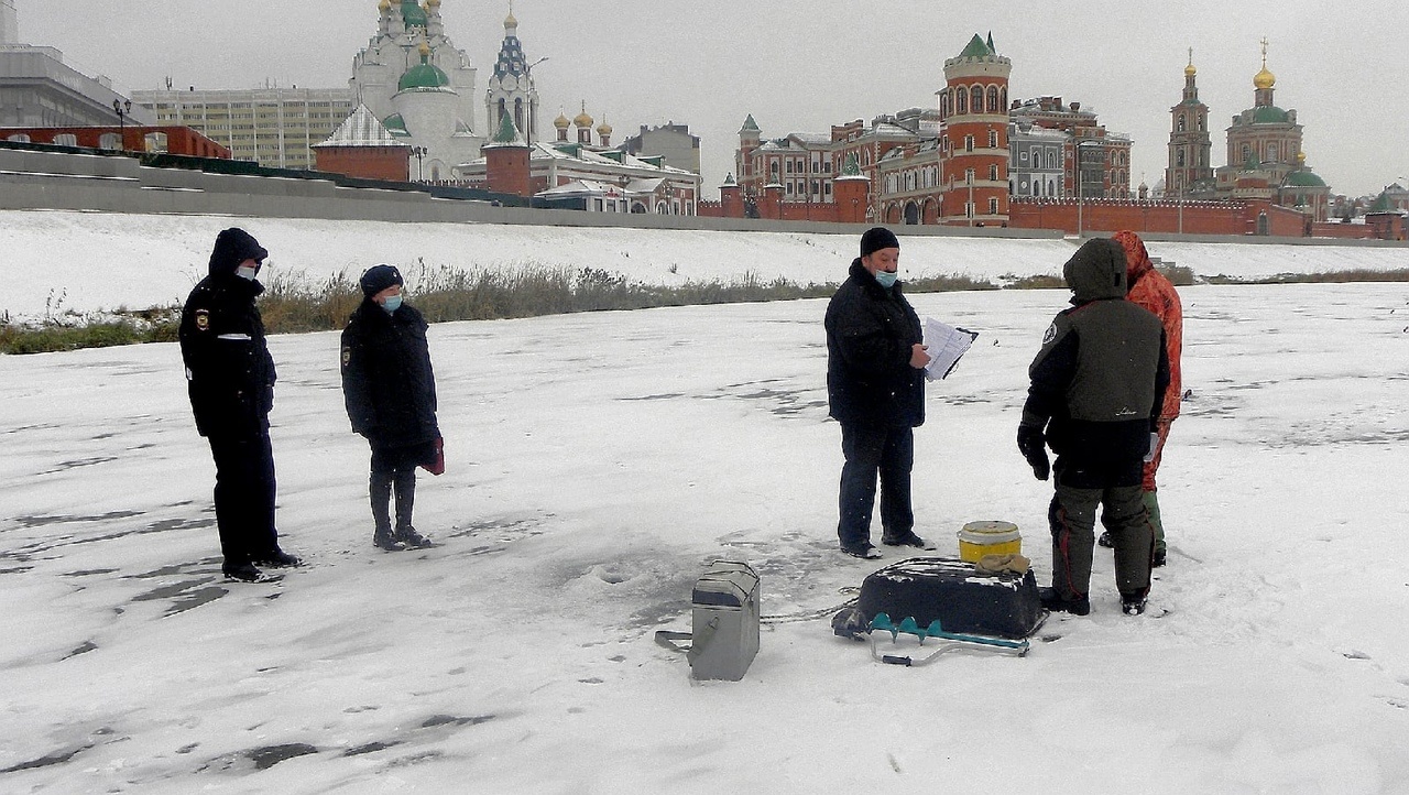 В Йошкар-Оле продолжают взывать к разуму рыбаков