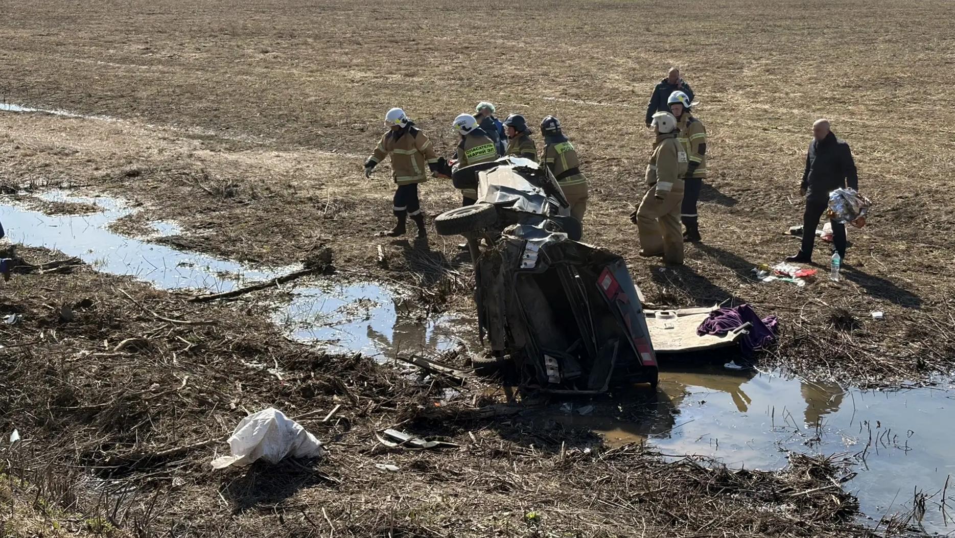 На место ДТП в Советском районе вызывали спасателей