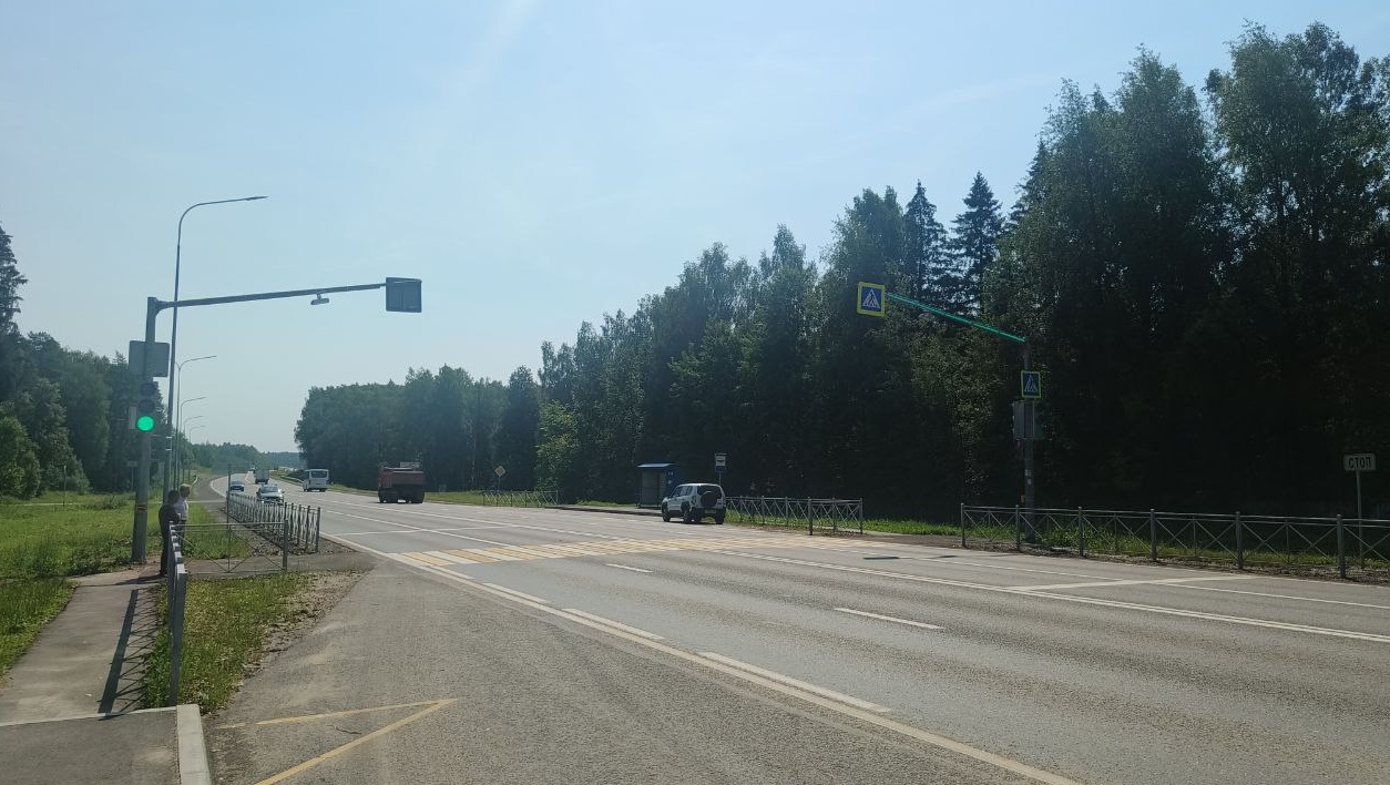 На Сернурском тракте в Марий Эл установили шесть новых светофоров