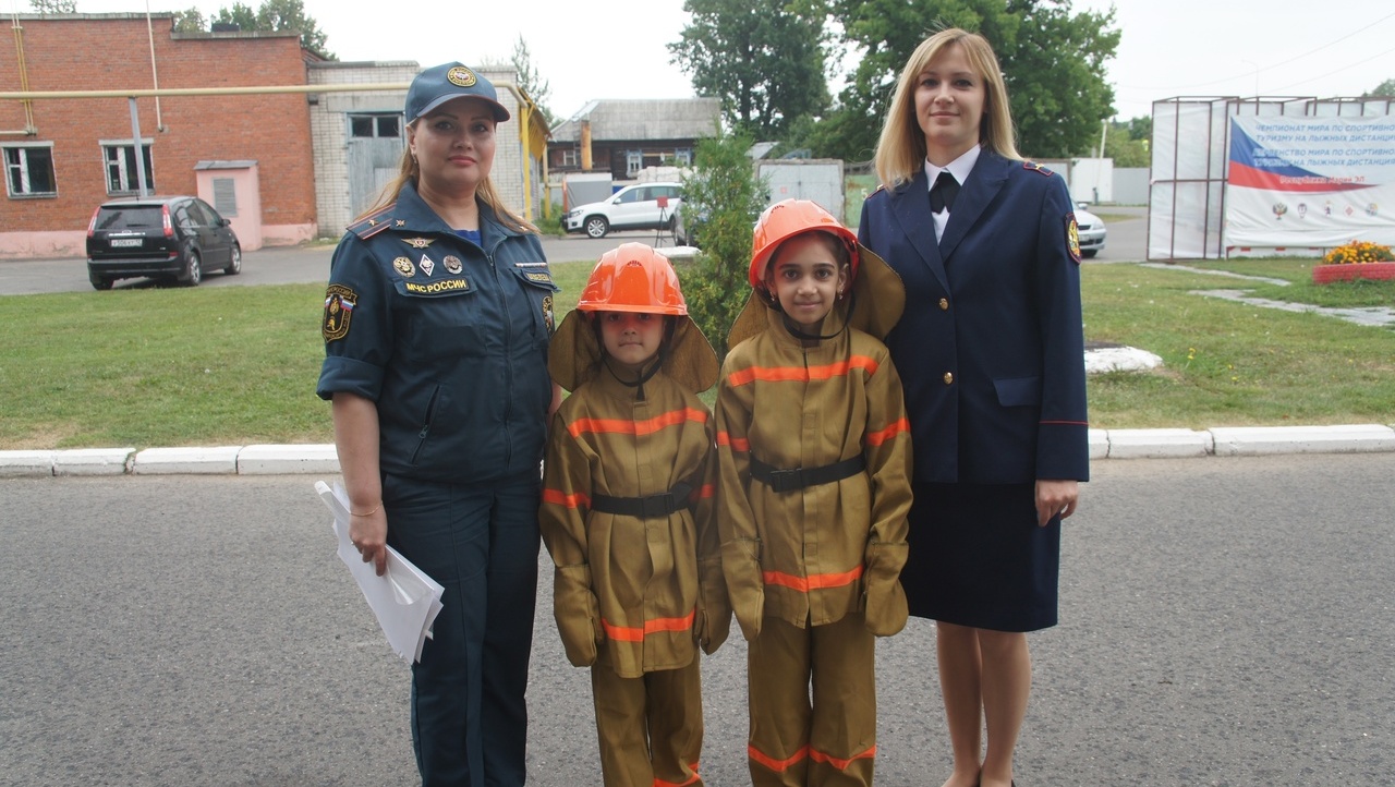 В Йошкар-Оле огнеборцы обучили переселенцев из Украины, ЛНР и ДНР правилам пожарной безопасности