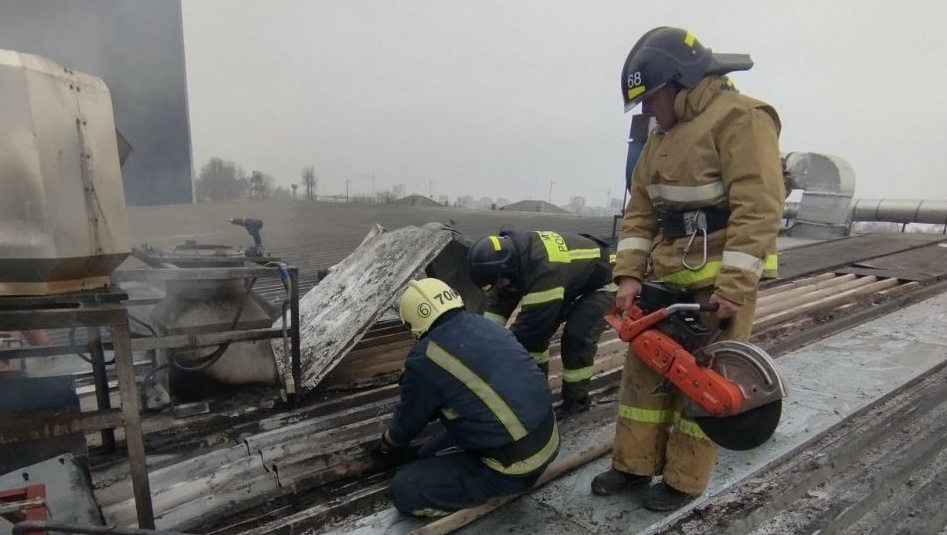 В Йошкар-Оле горело предприятие пищевой промышленности