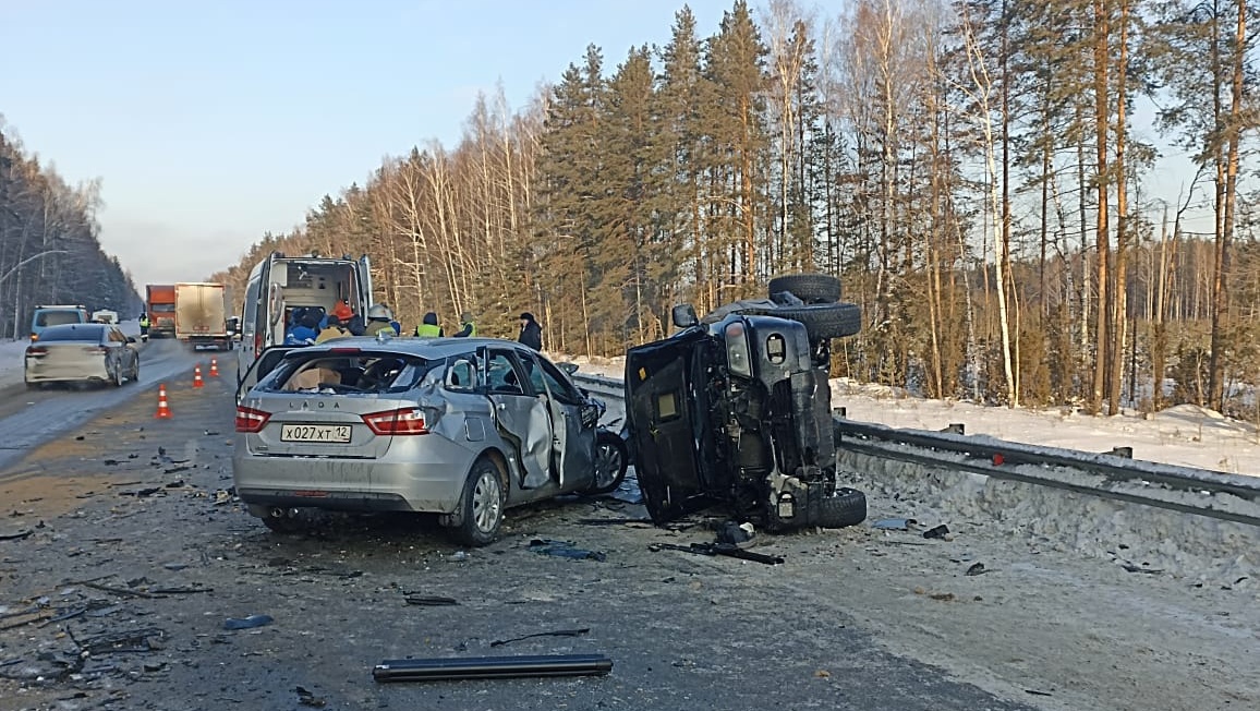 На 46 км автодороги «Вятка» произошло смертельное ДТП