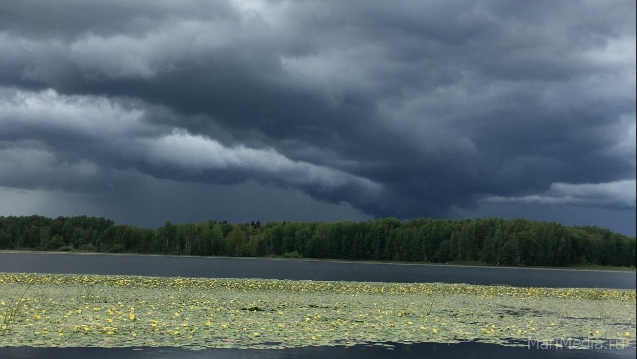 Марий Эл завтра накроют грозы, сильный ветер и дождь