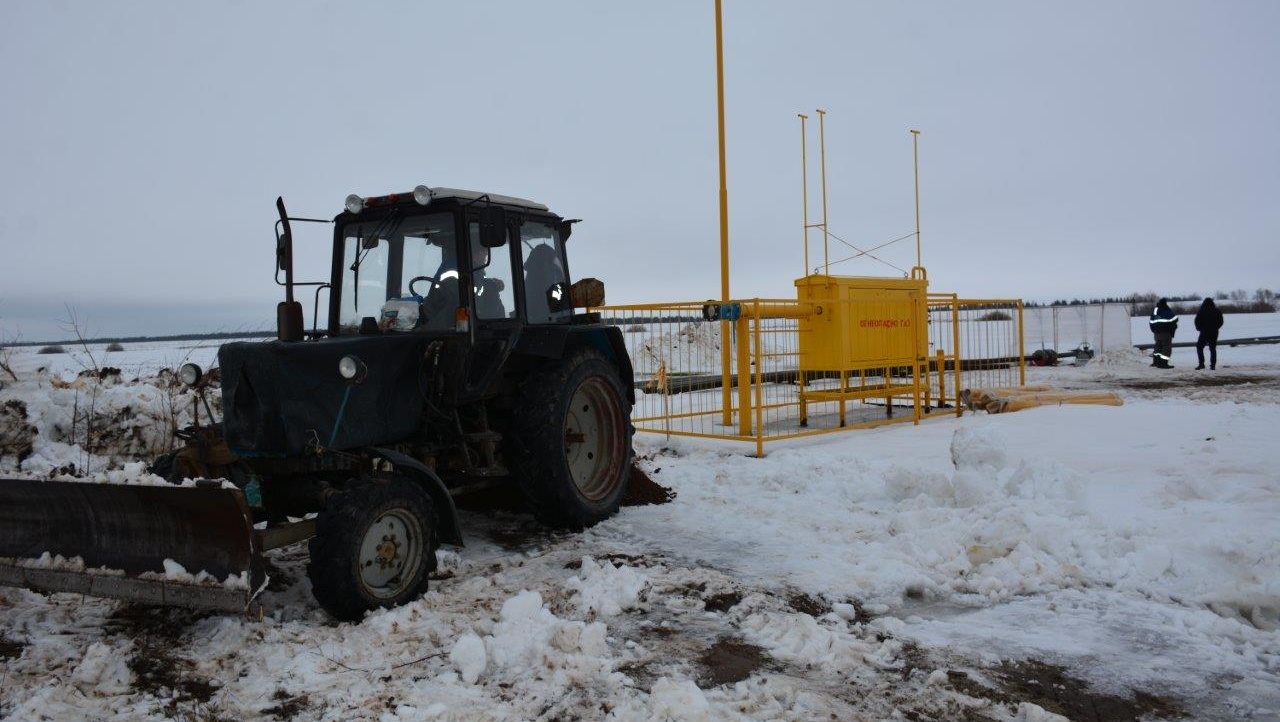 В деревне Ятманово Медведевского района Республики Марий Эл начато строительство газовых сетей