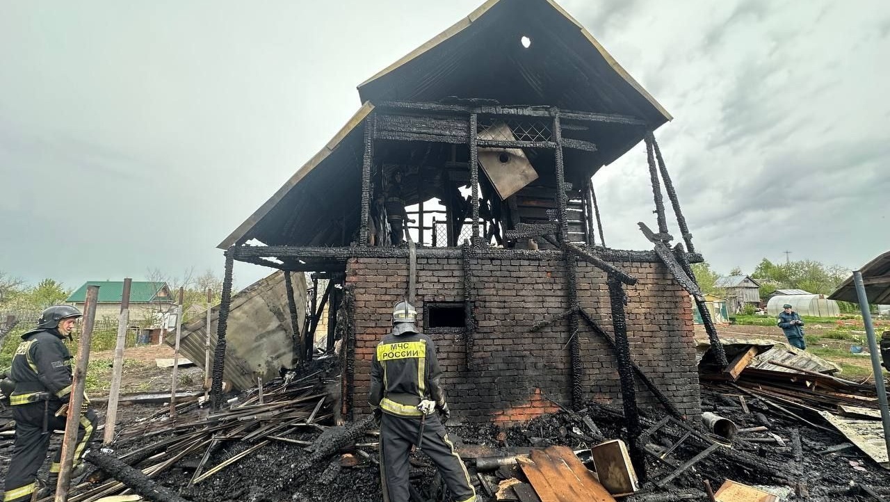 В Йошкар-Оле в садовом домике сгорел мужчина