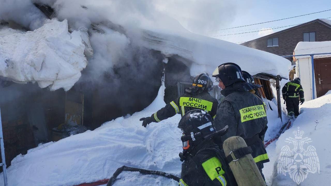 У пожарных Марий Эл накануне был «банный день»