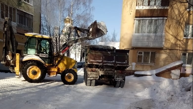 За вчерашний день от снега почистили почти 300 йошкар-олинских дворов