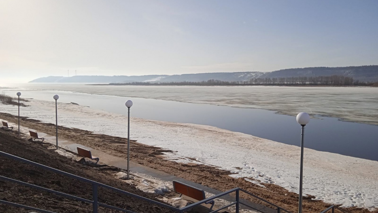 В Марий Эл перейти Волгу по льду уже невозможно