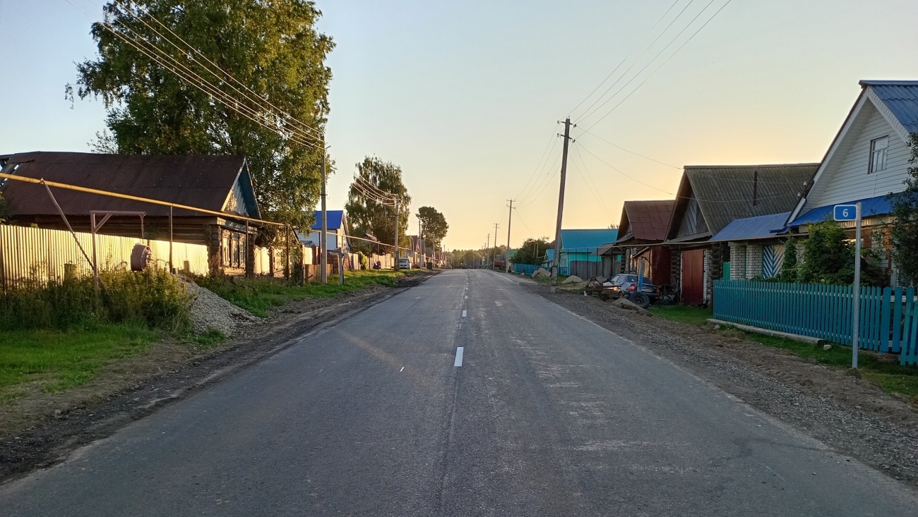 В Моркинском районе за 210 млн рублей обновили 14,3 км дороги