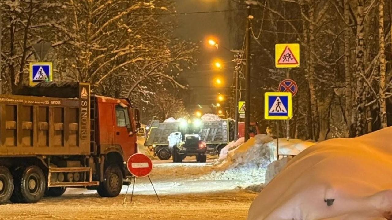 В Йошкар-Оле будут закрыты ещё три улицы для вывоза снега