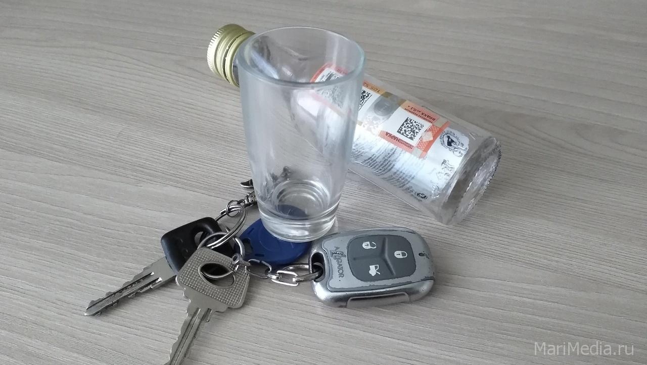 В минувшие выходные дни в Марий Эл задержано 12 пьяных водителей