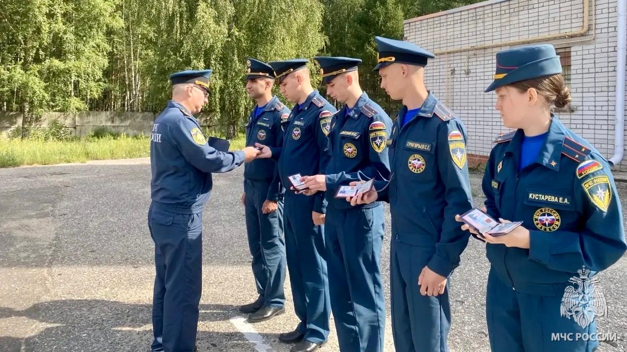 Выпускники ведомственных вузов МЧС прибыли в Марий Эл