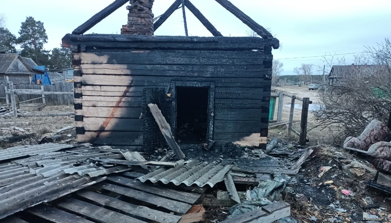 В посёлке Красный Стекловар на пожаре погиб 56-летний мужчина