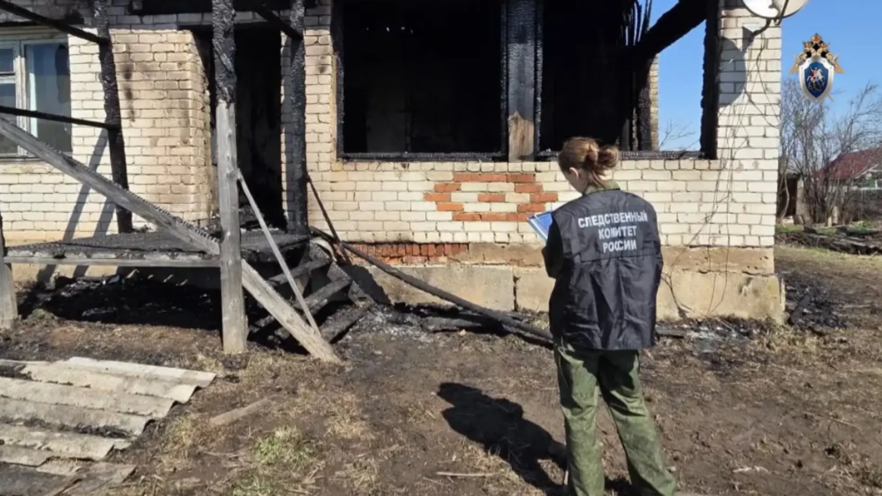 В селе Мари-Билямор на месте пожара обнаружено тело мужчины