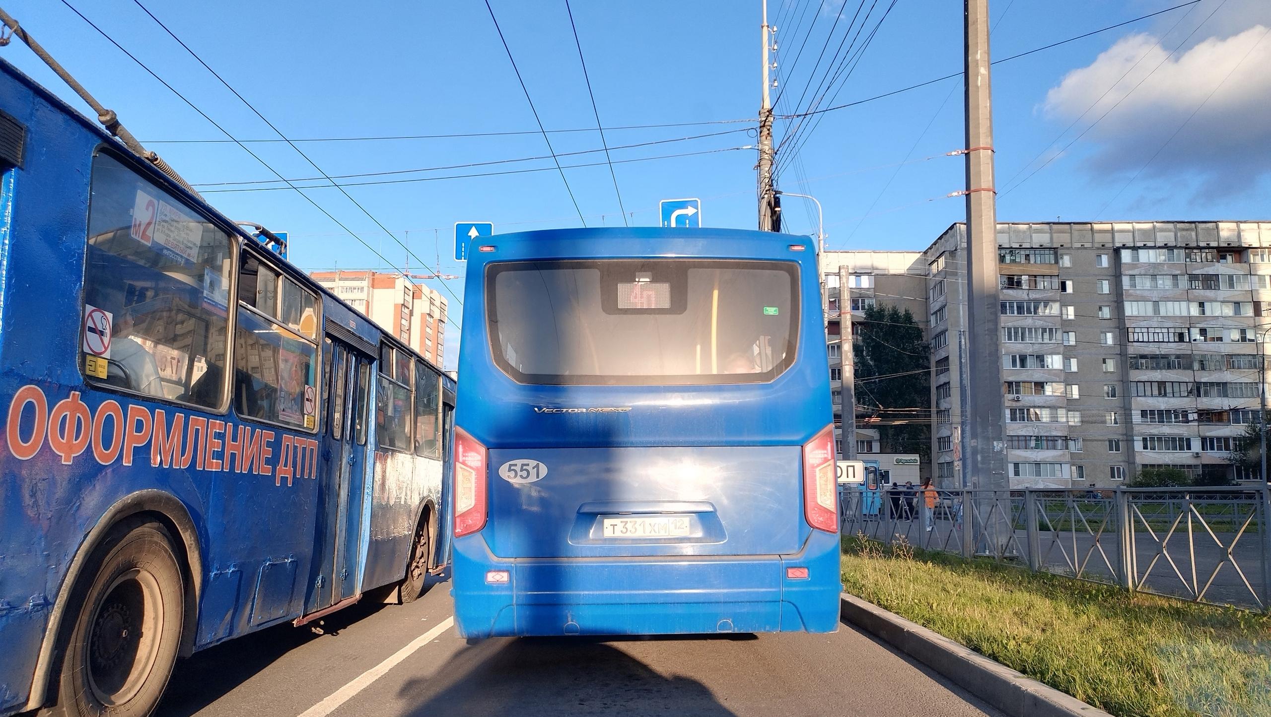 До конца сентября автобус № 6п будет ходить по новому маршруту в Медведево