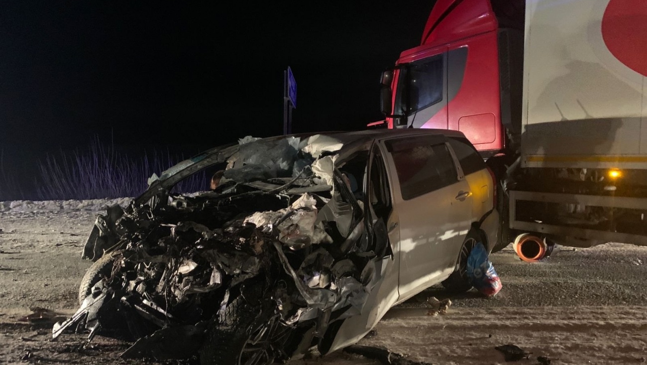 На трассе в Медведевском районе в ДТП погибли два человека