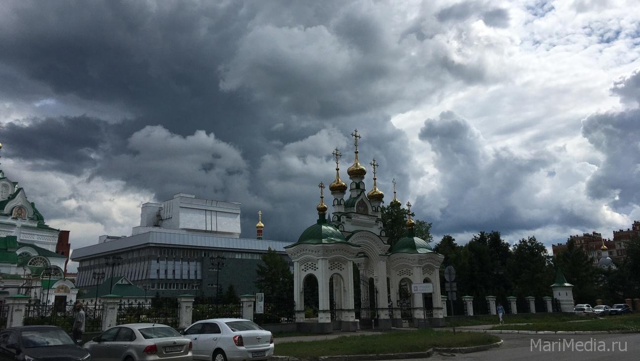 Синоптики Марий Эл вновь предупреждают о грозе