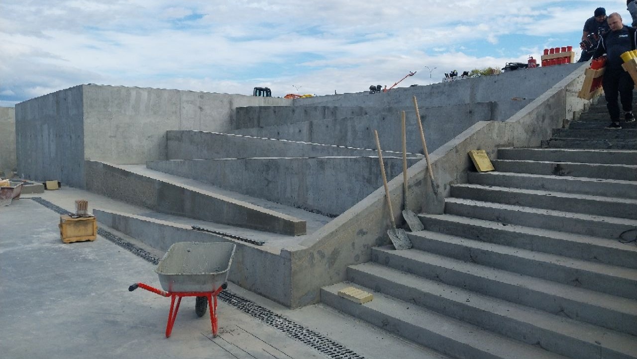 В Козьмодемьянске завершается строительство пассажирского причала