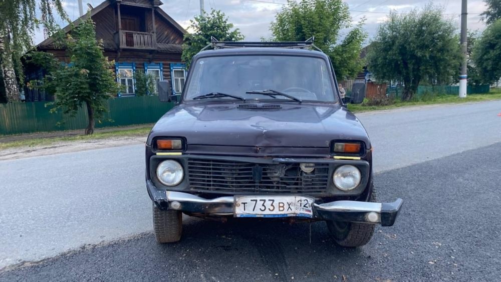 В Килемарах пенсионер на «Ниве» сбил подростка на мотоцикле