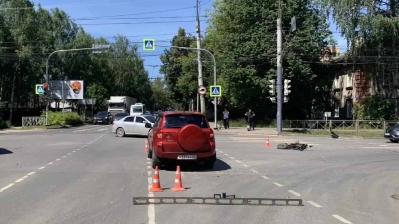 В Йошкар-Оле 16-летний подросток на электровелосипеде пострадал в ДТП