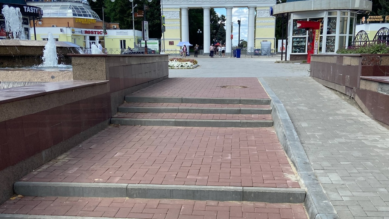 В Йошкар-Оле обновили пешеходную зону бульвара Чавайна