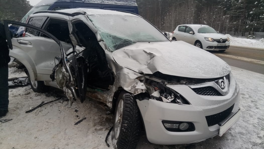 Смертельное ДТП на загородной трассе