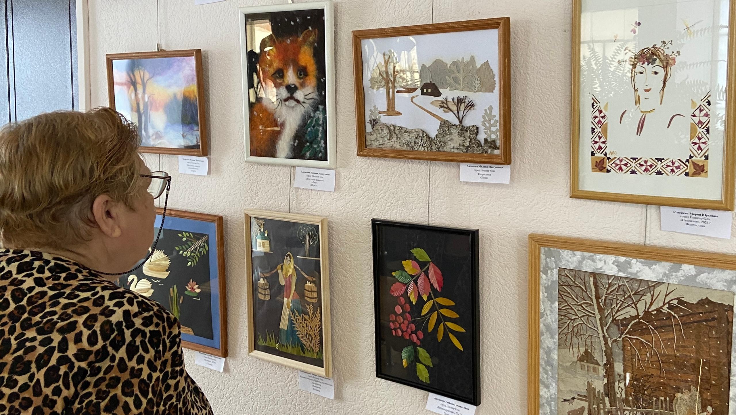 Легенды и сказки марийского леса ожили в произведениях мастеров 