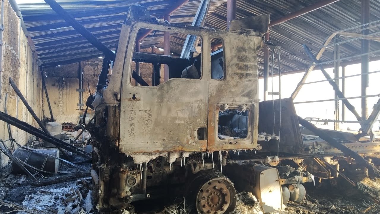 На автостоянке в Марий Эл от огня погиб мужчина