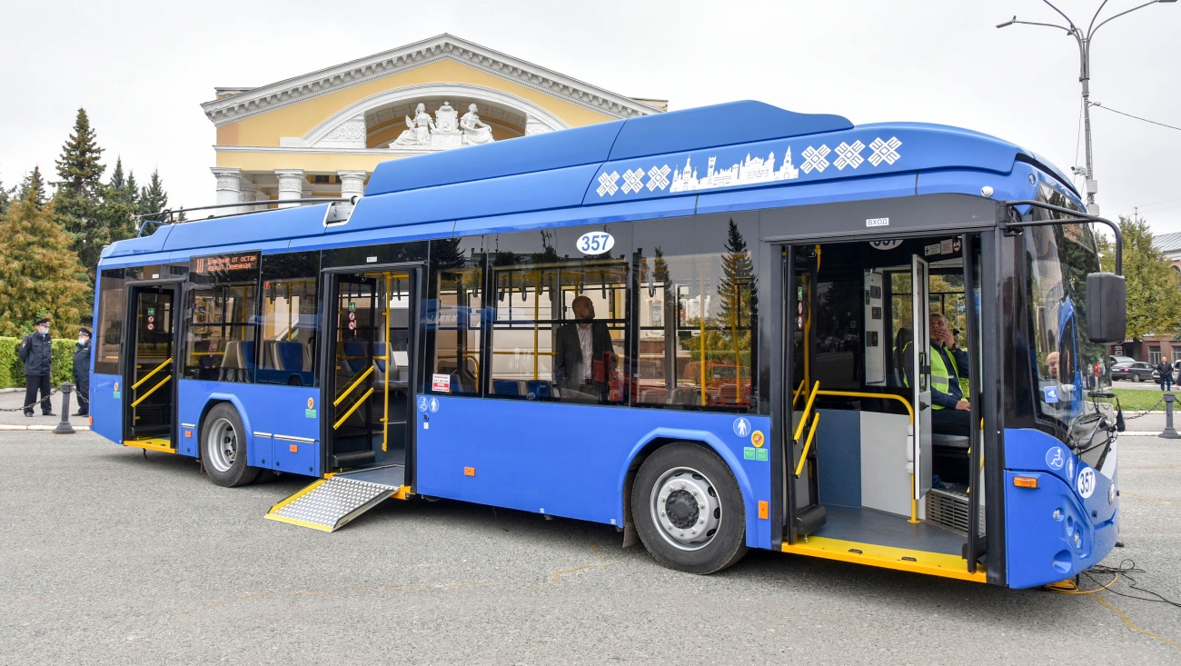 В Йошкар-Оле в новых троллейбусах можно ездить бесплатно