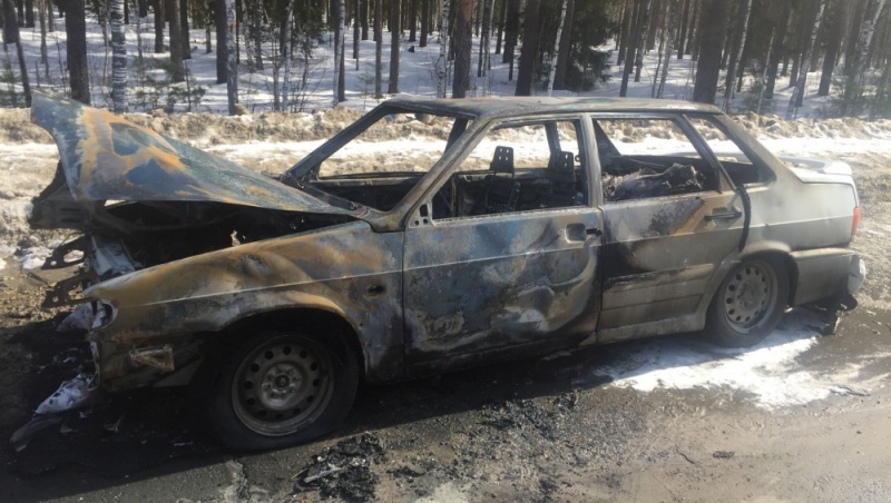 В Марий Эл за сутки загорелись 4 машины