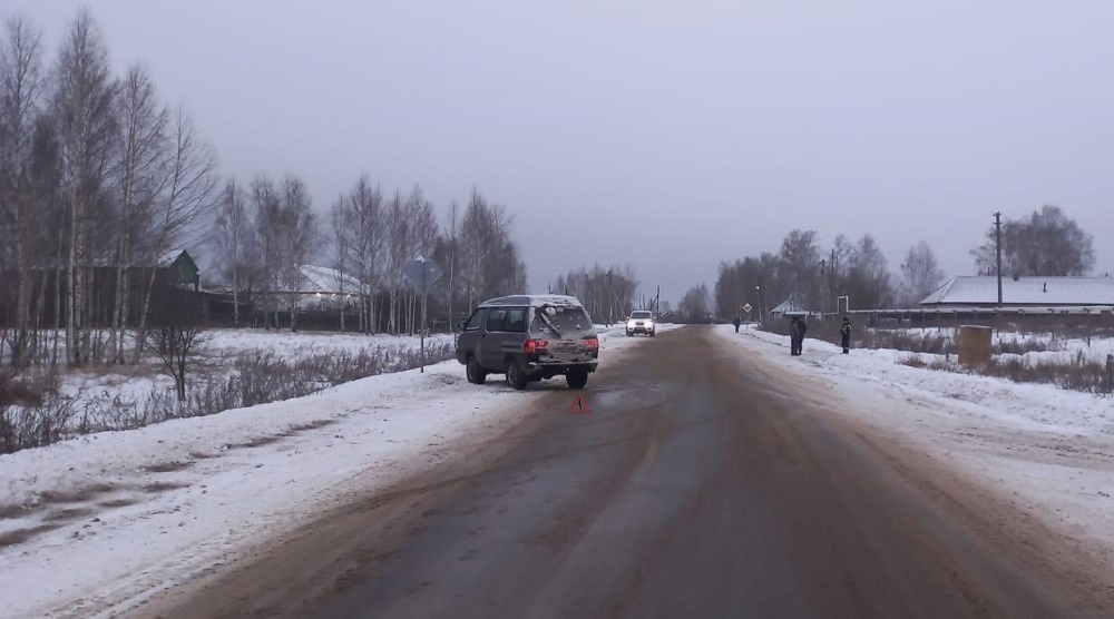 В Юринском районе иномарка сбила велосипедиста