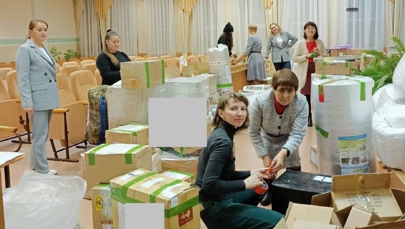 Из Советского района направили новую партию гуманитарного груза в зону СВО