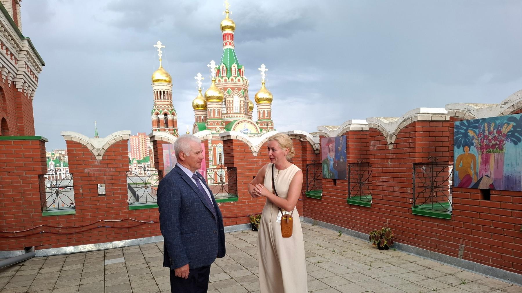 Сергею Мартынову показали в Йошкар-Оле выставку «На ощупь»