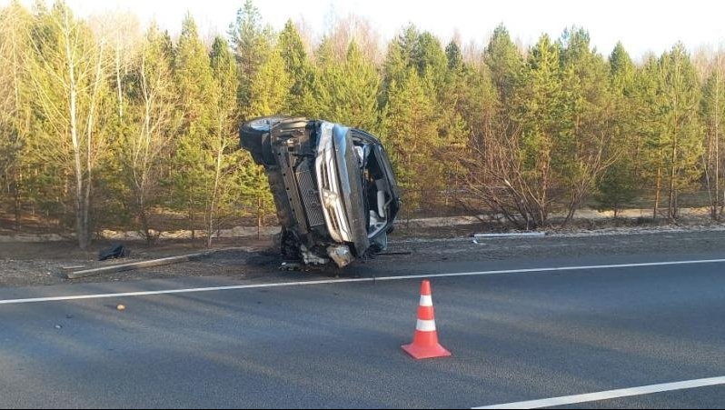 Водитель, разбившейся на трассе «Поветлужье», не был пристёгнут ремнём безопасности