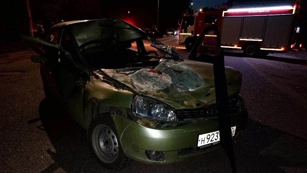 В Волжске пьяный водитель врезался в машину «ГАЗ»