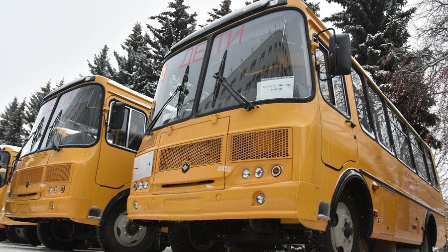 В Марий Эл пришли новые школьные автобусы