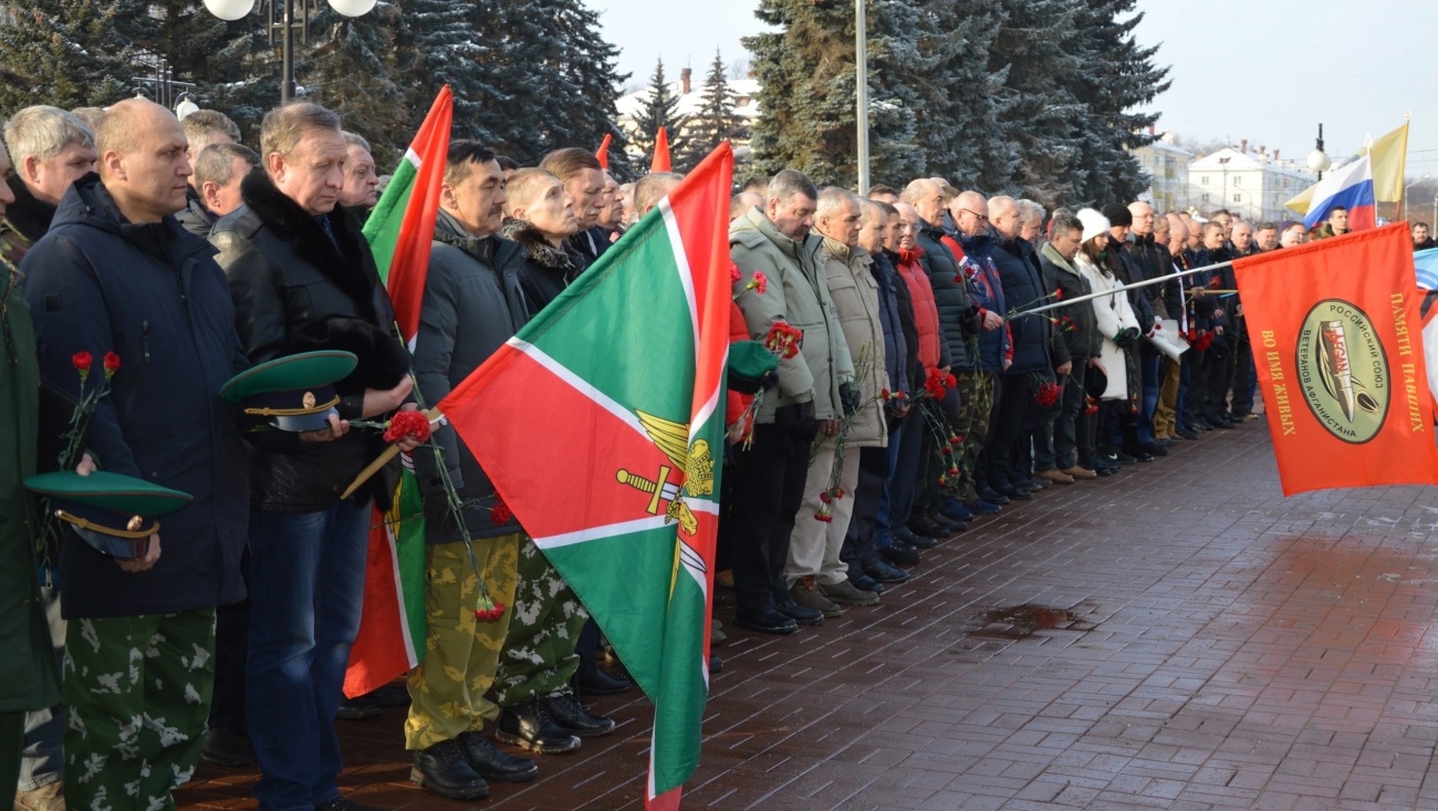 В Йошкар-Оле прошёл митинг памяти, посвящённый погибшим воинам-афганцам