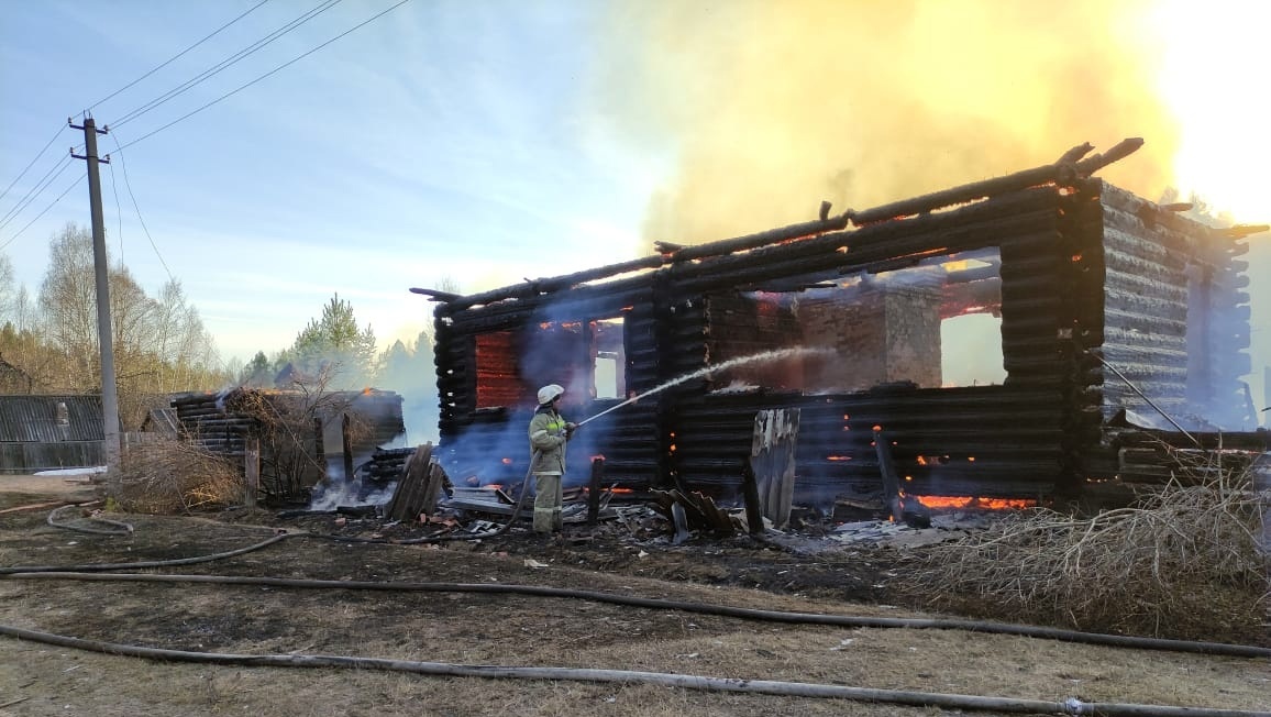 В Марий Эл в огне погиб домашний скот и птица