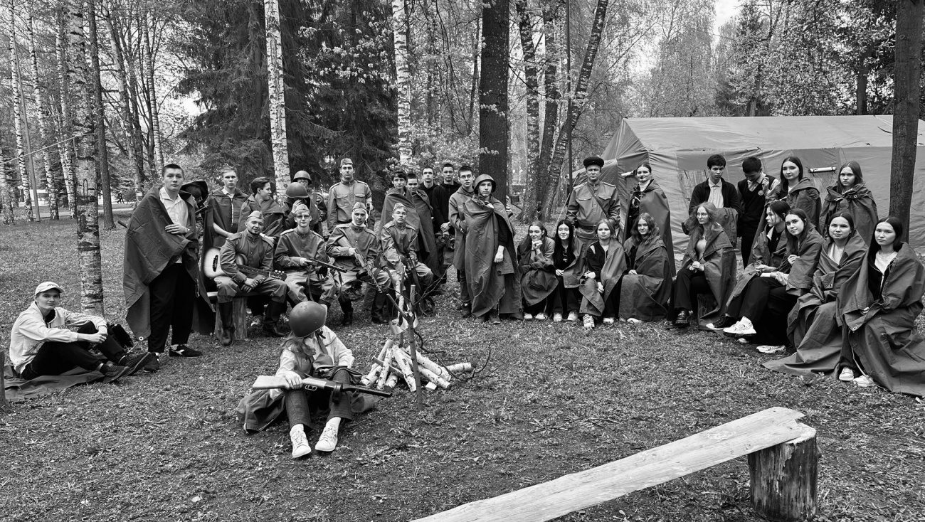 В ЦПКиО в Йошкар-Оле проводят спектакль-квест на военно-историческую тему