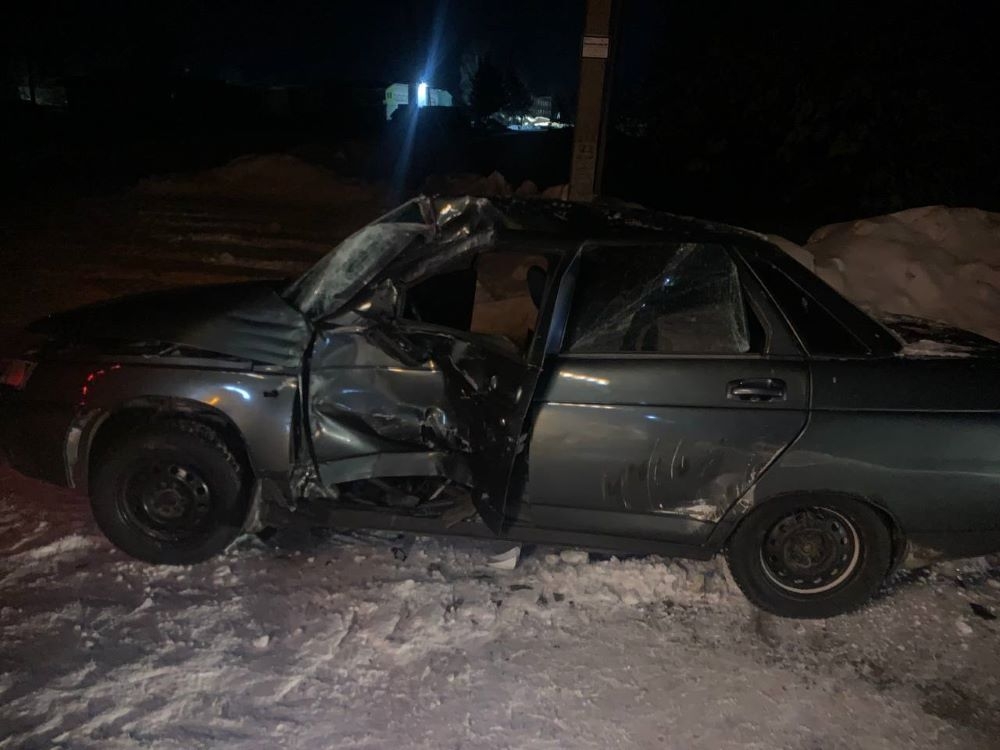 В Оршанском районе 21-летний пьяный водитель «ВАЗ-2110» без прав устроил ДТП