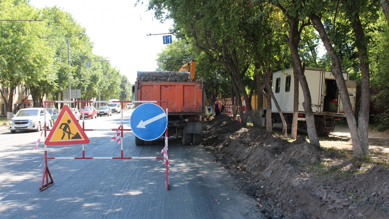 В 9-ом микрорайоне ограничено движение по улице Прохорова