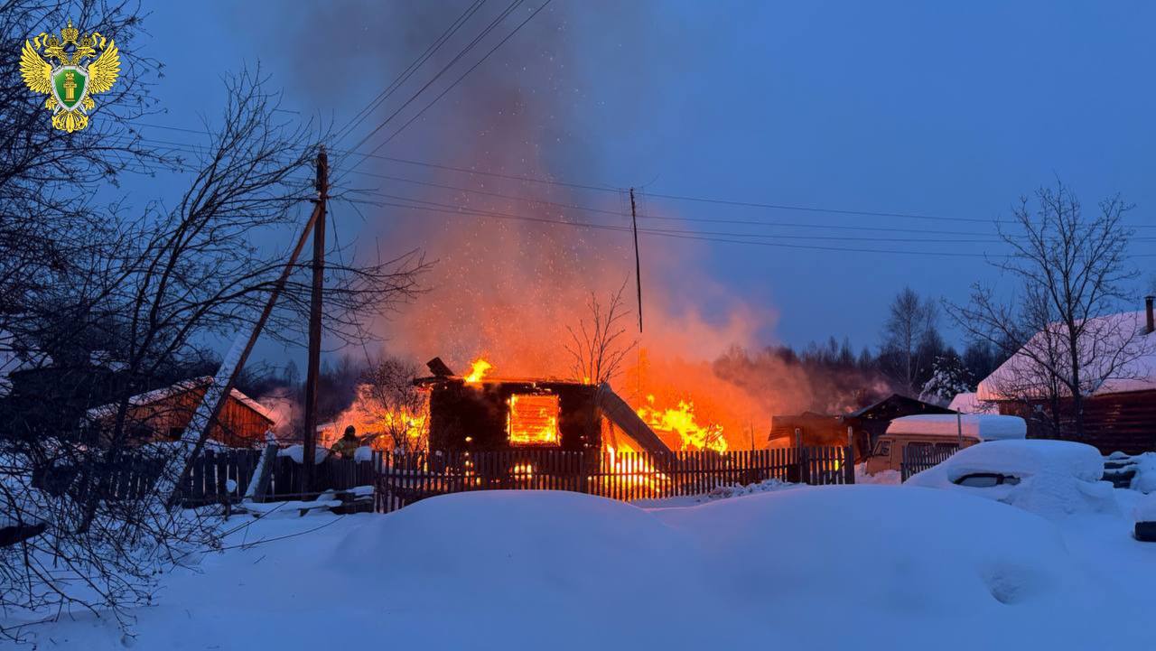 В Килемарском районе из-за замыкания проводки сгорело целое хозяйство