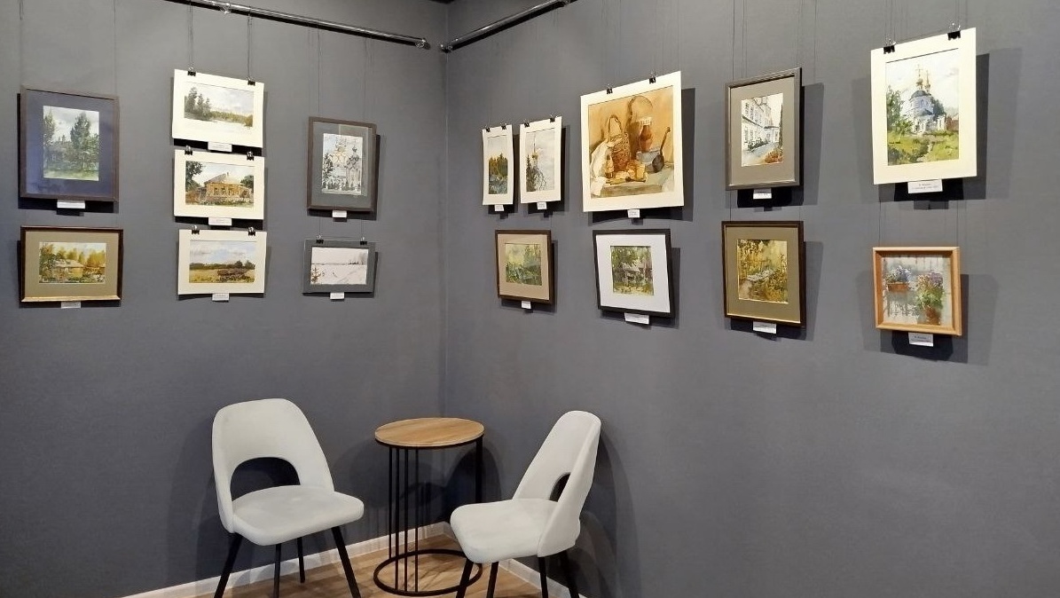 В главной библиотеке Марий Эл сегодня презентуют выставку двух художников