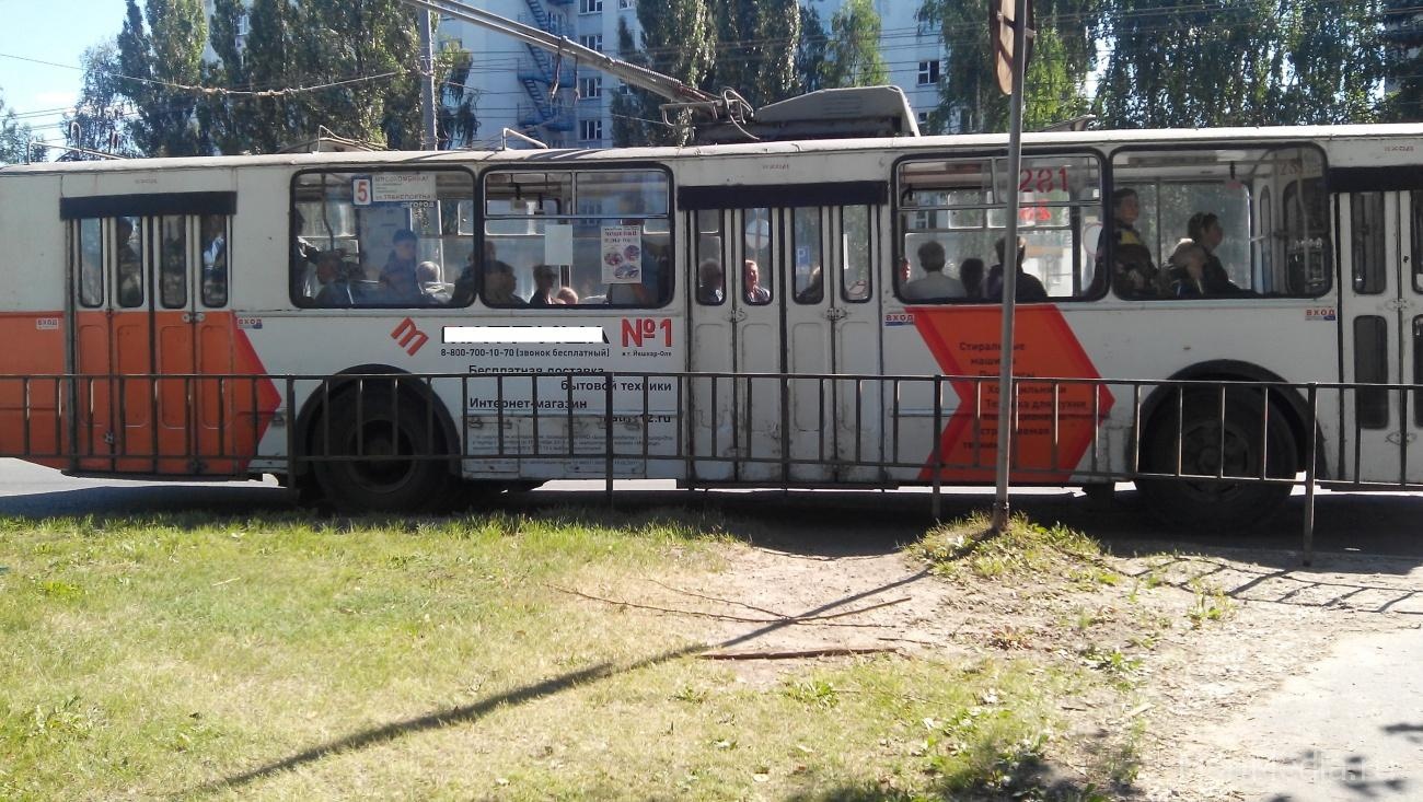 В Йошкар-Оле изменилась схема движения троллейбусов №№ 10 и 11