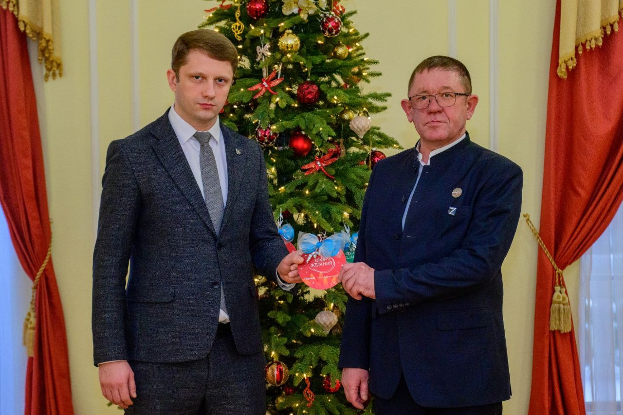 Антон Мирбадалев и Альфред Нурмухаметов – участники «Ёлки желаний» 