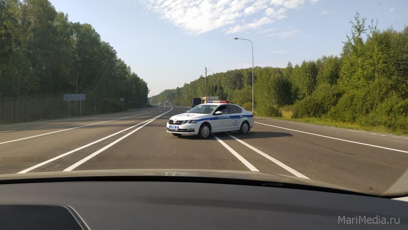 В Марий Эл масштабное перекрытие загородных трасс