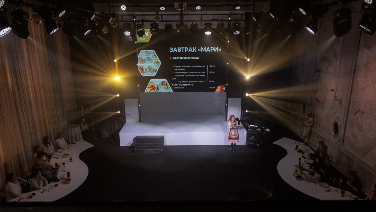 В Savory house в Йошкар-Оле презентовали гастрономический проект и этномюзикл