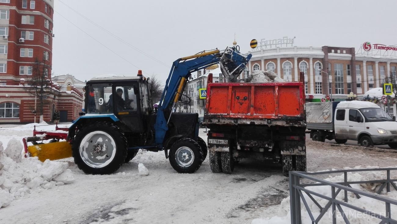 На снежную свалку с начала сезона вывезено больше 53 тысяч тонн снега