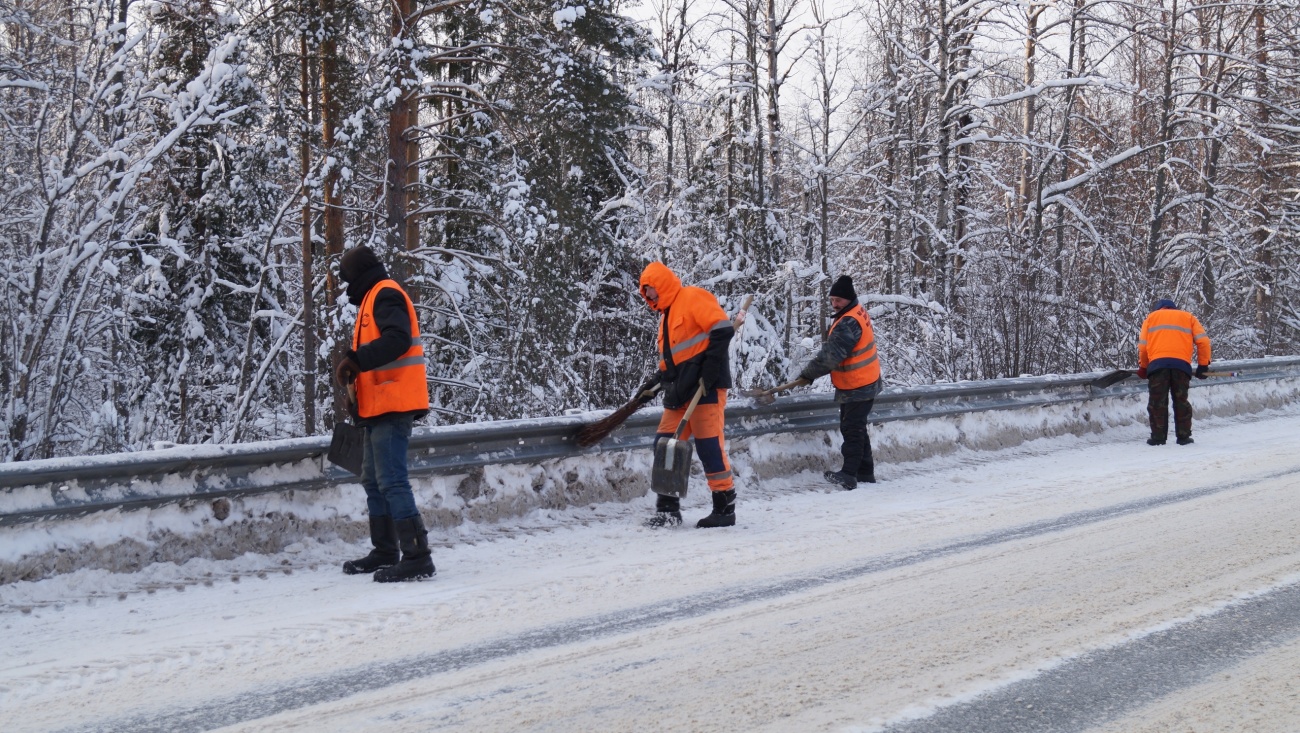 На трассах Марий Эл работает 268 единиц техники
